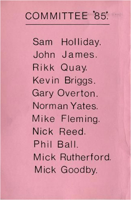 Tamworth Rock Festival : 1985 : Programme 